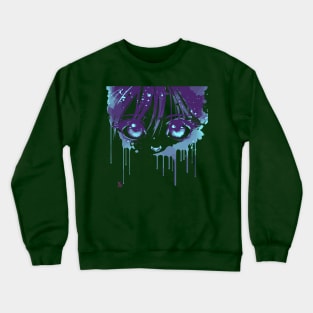 Manga Eyes Crewneck Sweatshirt